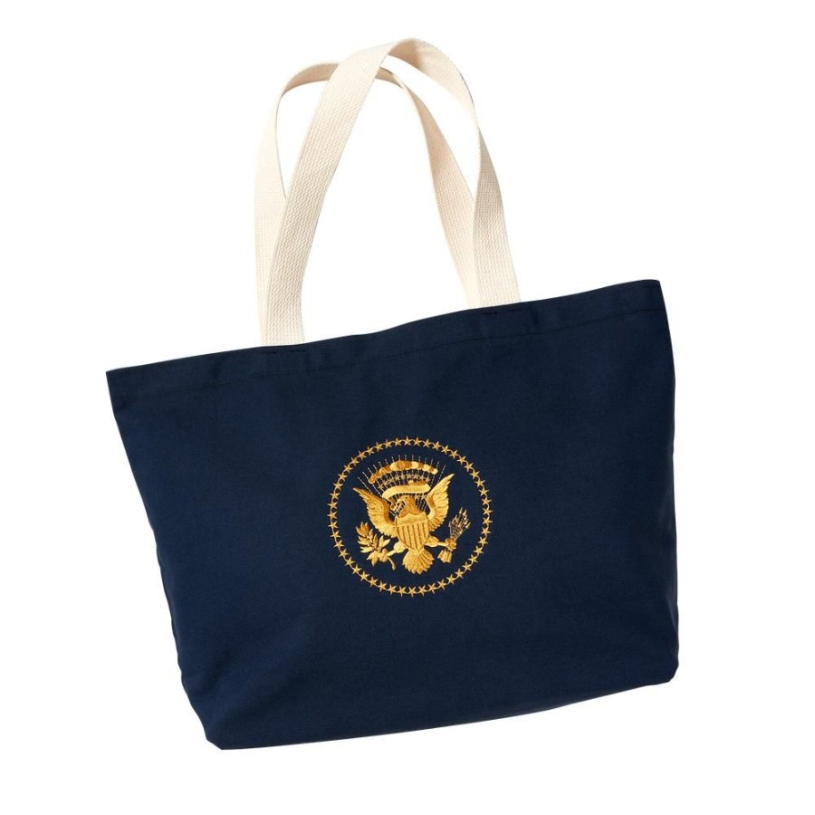 Accessories White House Historical Association | Navy Truman Seal Tote Bag