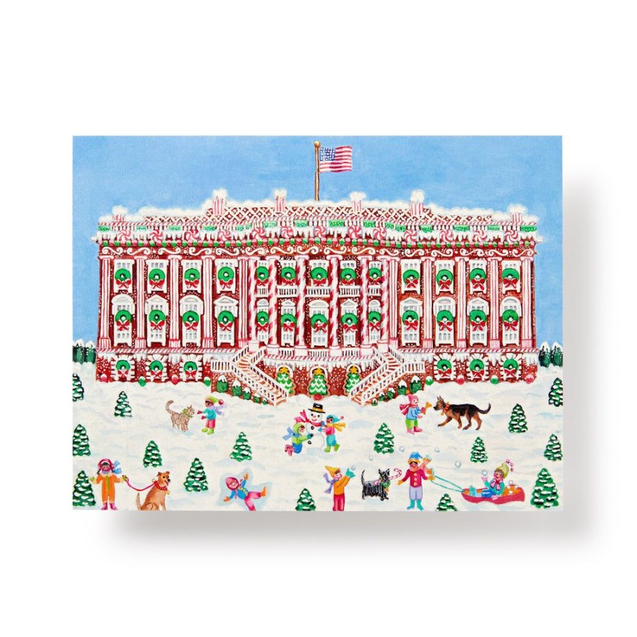 Holidays White House Historical Association | Fun Abounds At The Gingerbread White House Note Cards