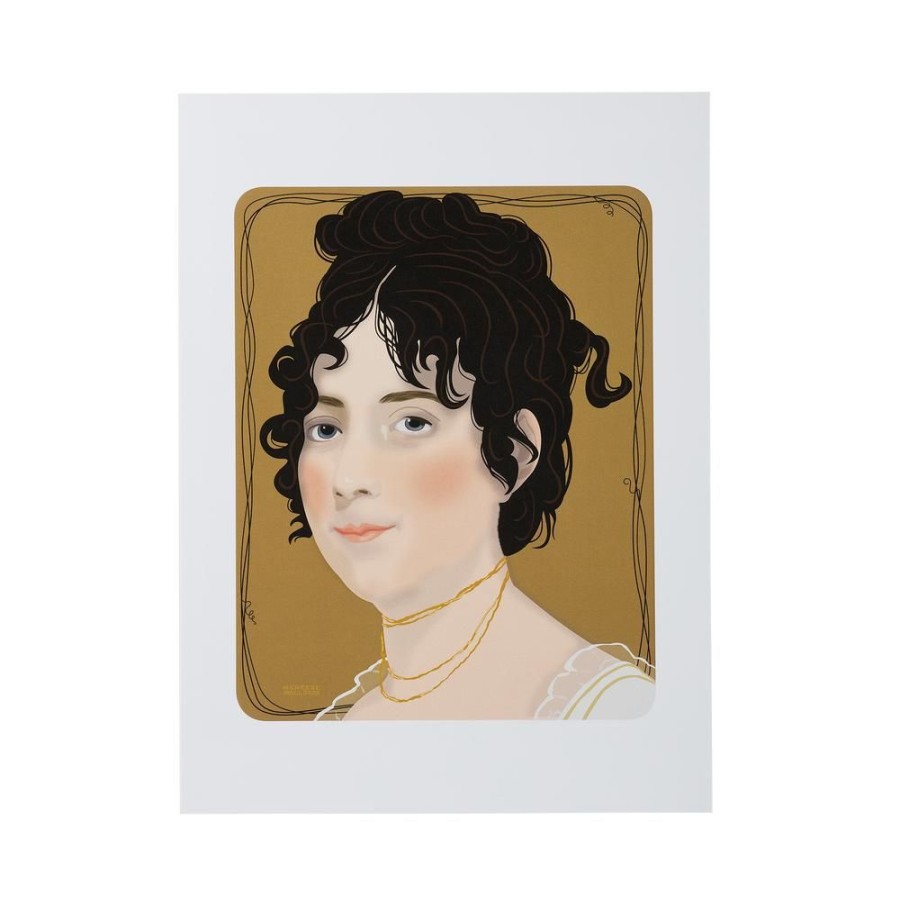 Home & Gifts White House Historical Association | First Lady Portrait Art: Dolley Madison Print