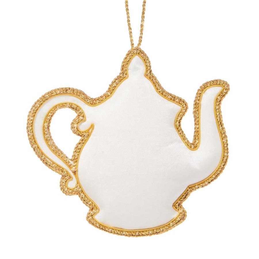 Holidays White House Historical Association | Polk China Teapot Ornament