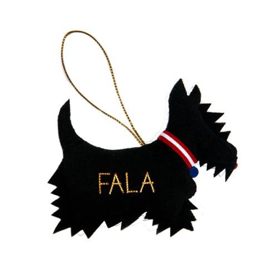 Holidays White House Historical Association | Fala The Scottish Terrier Ornament