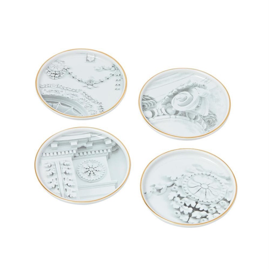 Home & Gifts White House Historical Association | White House Architecture Assorted Coasters, Set Of Four