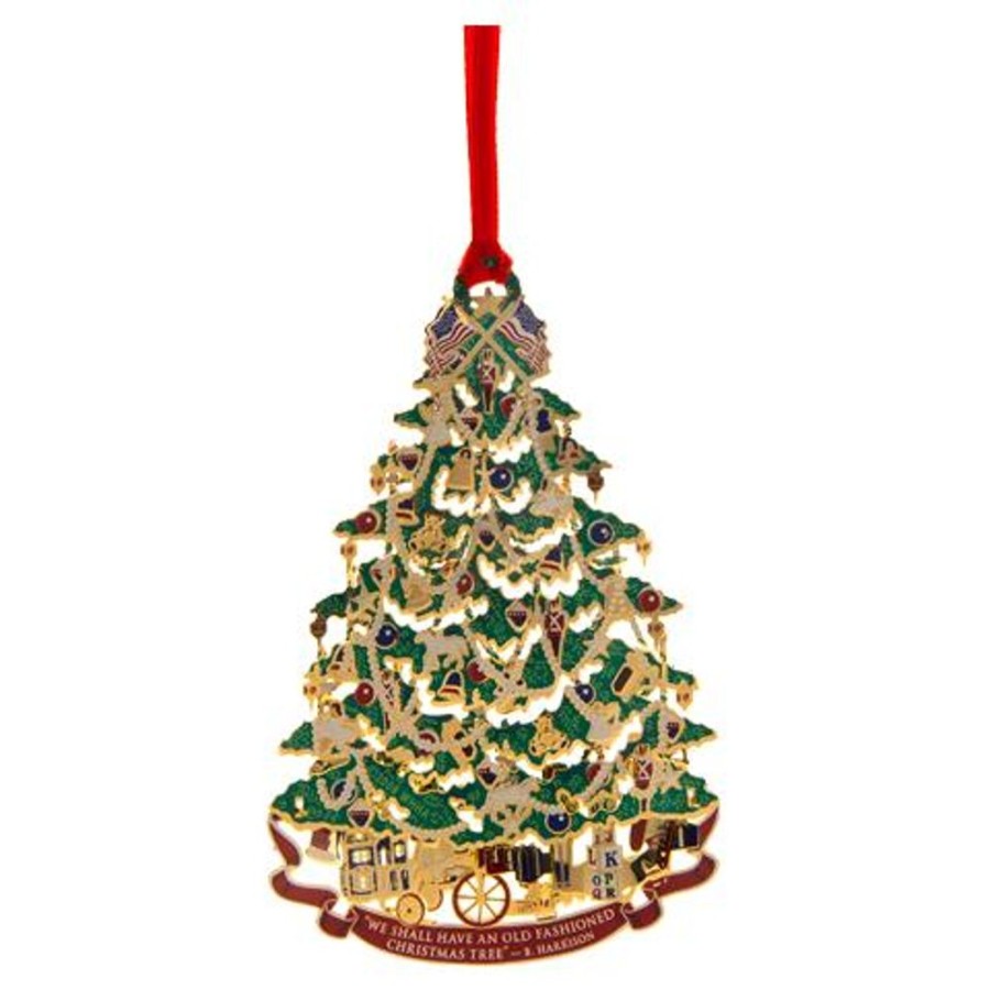 Holidays White House Historical Association | 2008 White House Christmas Ornament, A Victorian Christmas Tree