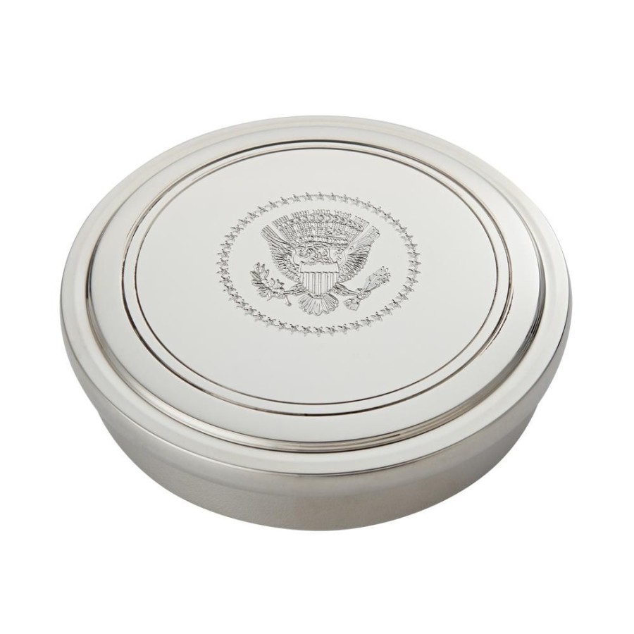 Children White House Historical Association | Salisbury Pewter Truman Seal Keepsake Box