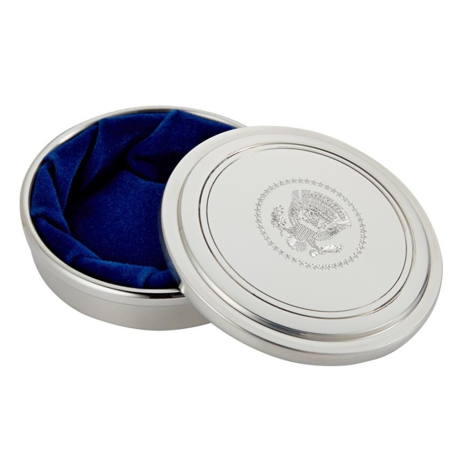 Children White House Historical Association | Salisbury Pewter Truman Seal Keepsake Box