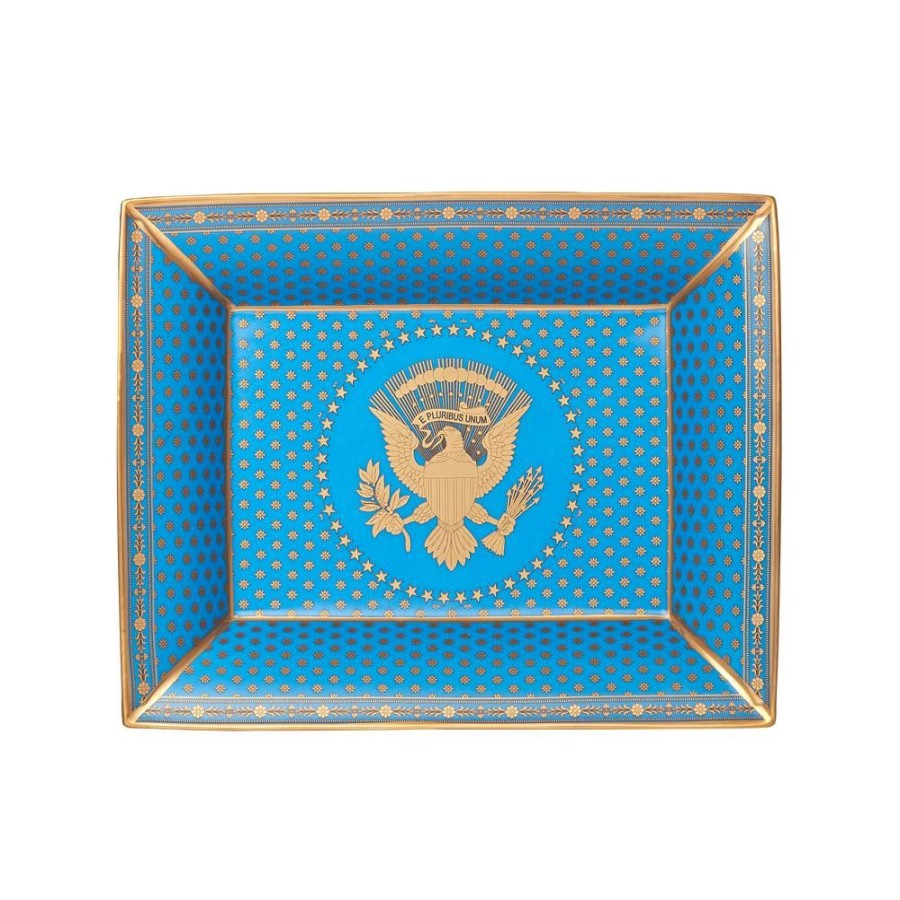 Home & Gifts White House Historical Association | Large Blue Room Trinket Tray