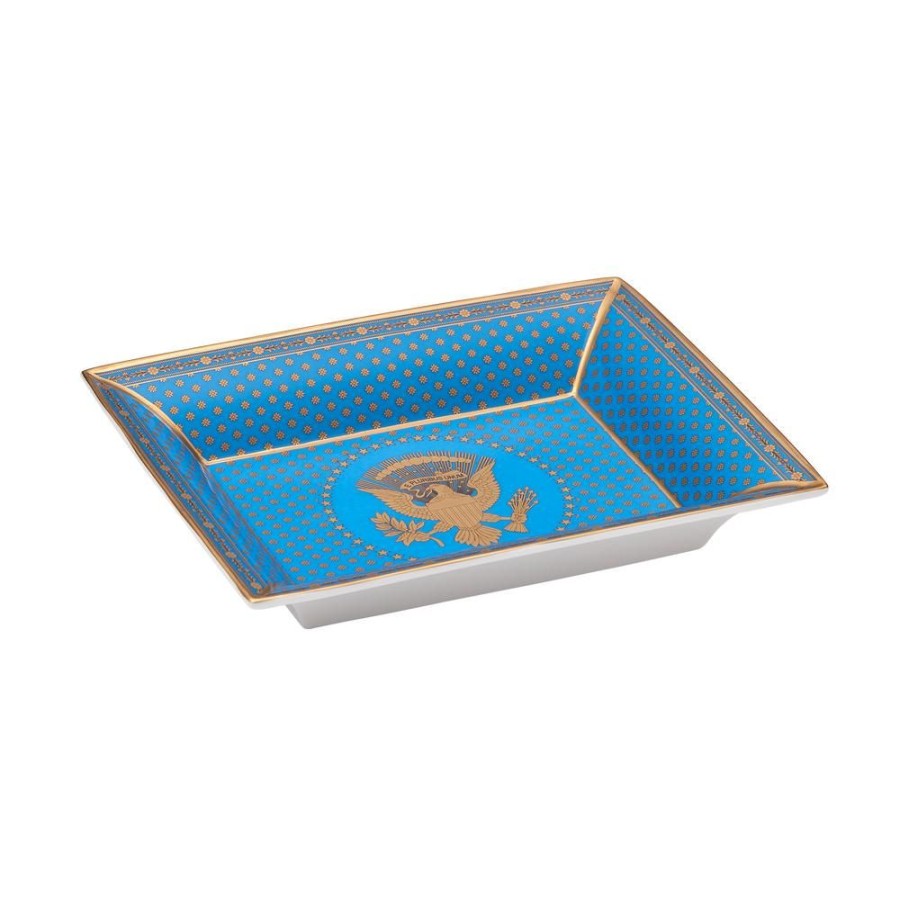 Home & Gifts White House Historical Association | Large Blue Room Trinket Tray