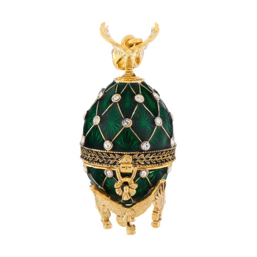 Holidays White House Historical Association | Emerald White House Egg Pendant