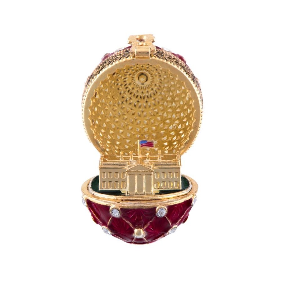 Accessories White House Historical Association | Red White House Egg Pendant