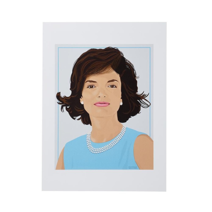 Home & Gifts White House Historical Association | First Lady Portrait Art: Jacqueline Kennedy Print