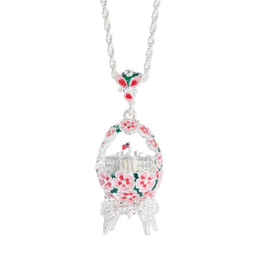 Accessories White House Historical Association | Cherry Blossom Egg Pendant