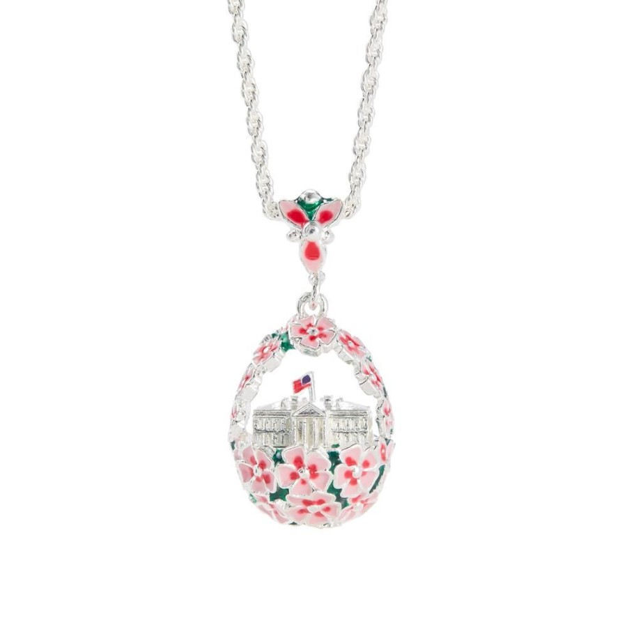 Accessories White House Historical Association | Cherry Blossom Egg Pendant