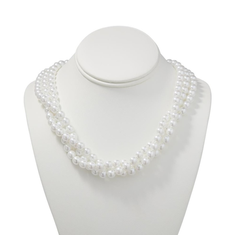 Accessories White House Historical Association | First Lady Jacqueline Kennedy'S Three-Stranded Pearl Necklace