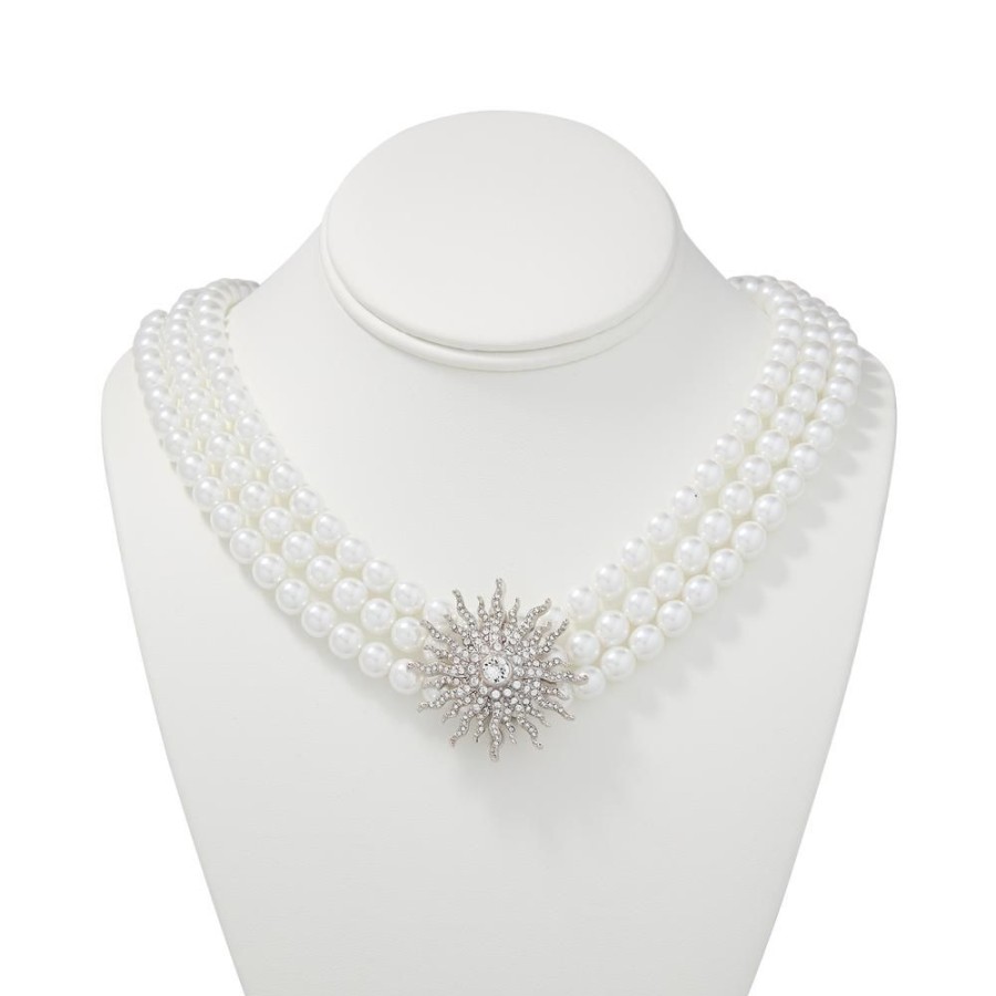 Accessories White House Historical Association | First Lady Jacqueline Kennedy'S Three-Stranded Pearl Necklace