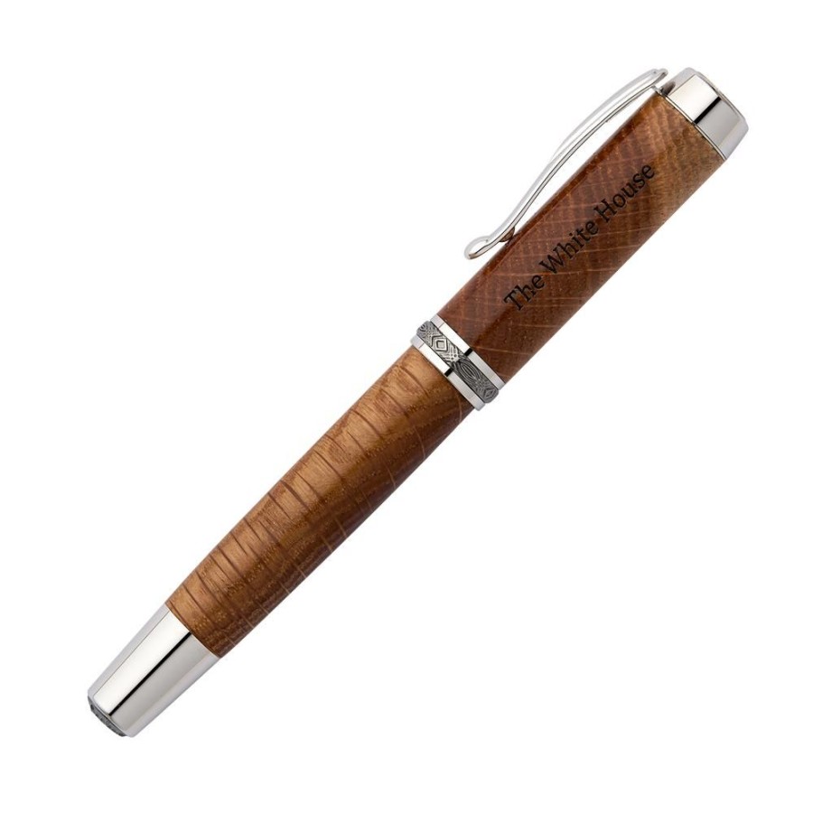 Home & Gifts White House Historical Association | Handcrafted Wooden Rollerball Pen From Truman Renovation