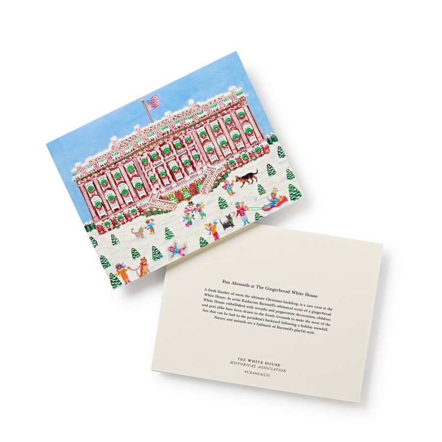 Holidays White House Historical Association | Fun Abounds At The Gingerbread White House Note Cards